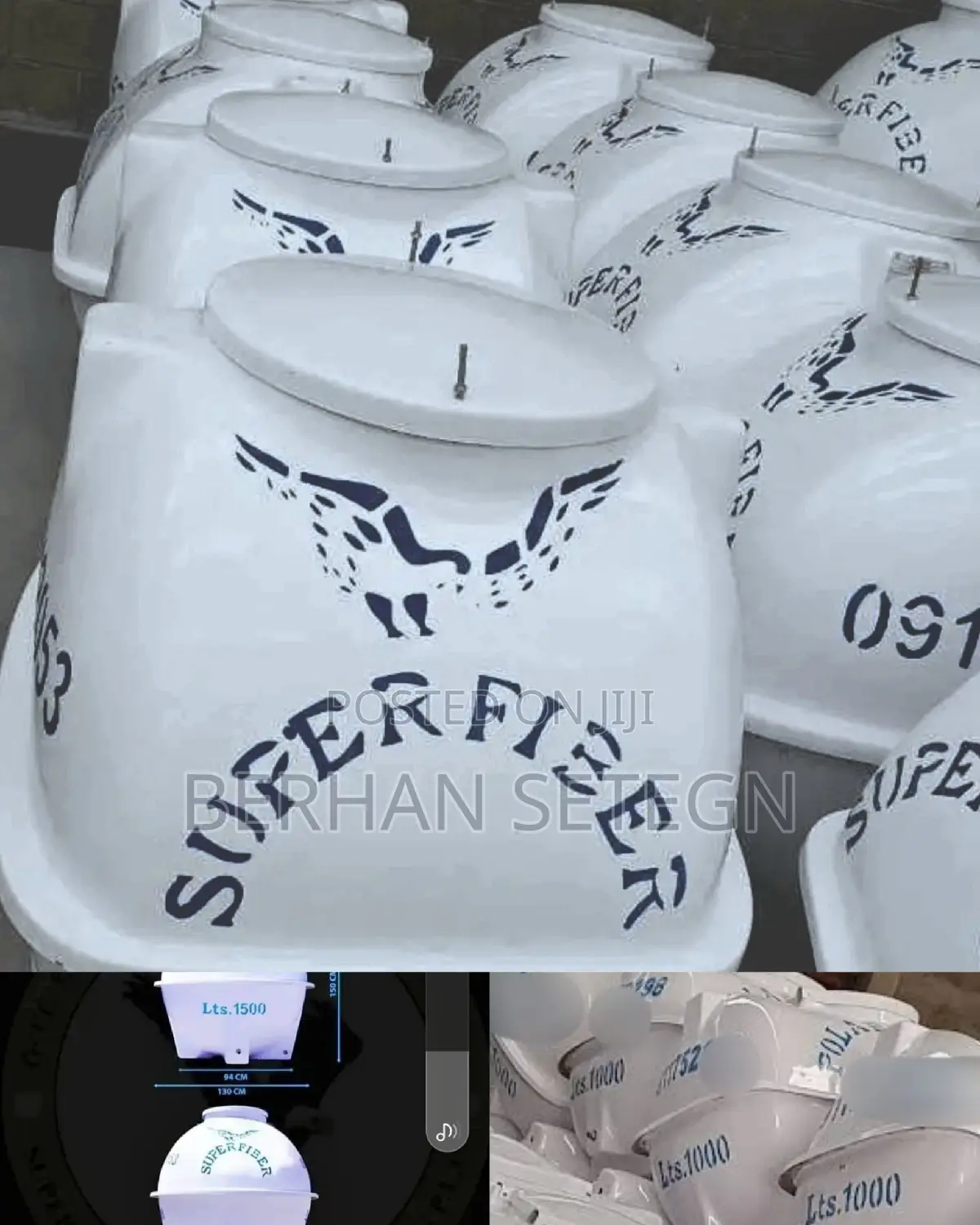 Super Fiber Glass Water Tanker Factory PLC