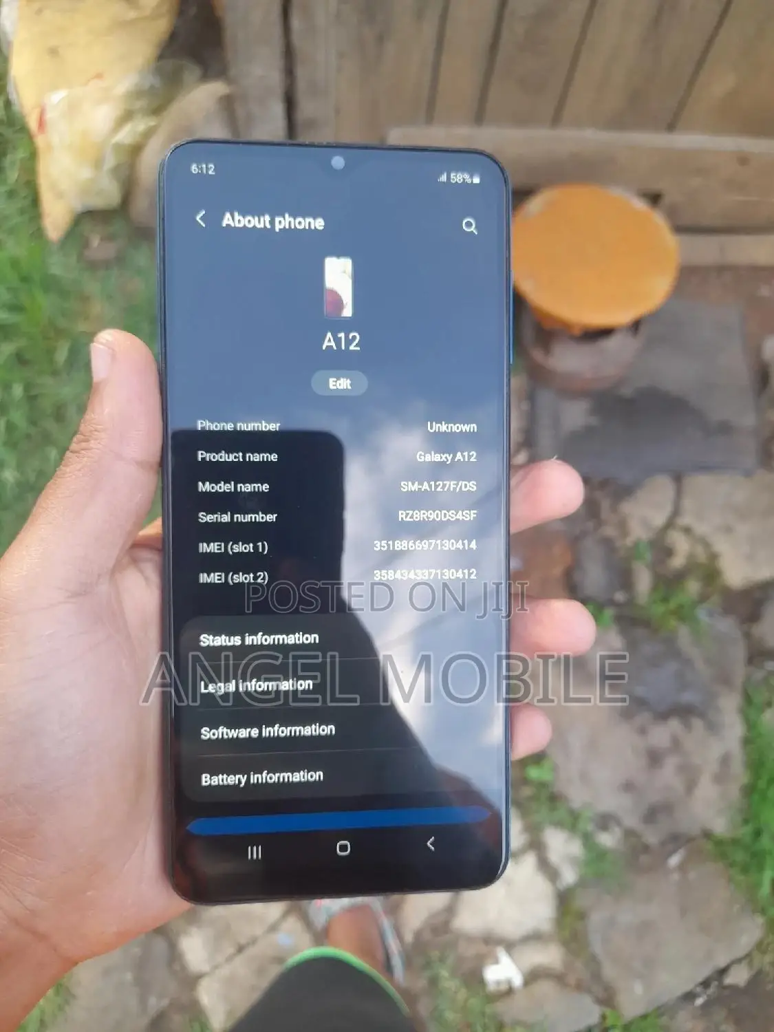 Samsung Galaxy A12 64 GB Blue