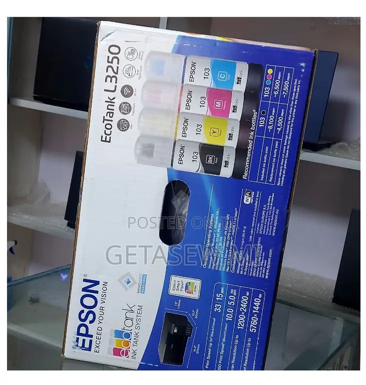 Epson Eco Tank L3250 Wifi All in One Link Tank Color P