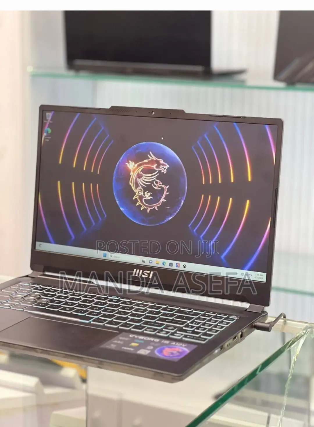 New Laptop MSI 16GB Intel Core I7 SSD 1T