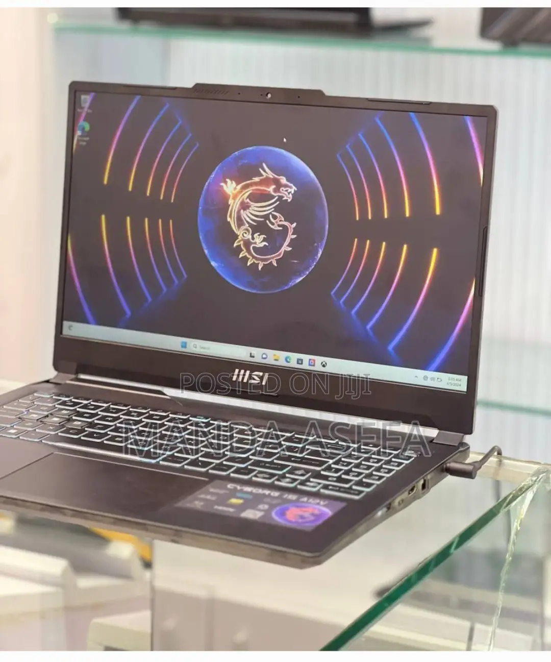 New Laptop MSI 16GB Intel Core I7 SSD 1T