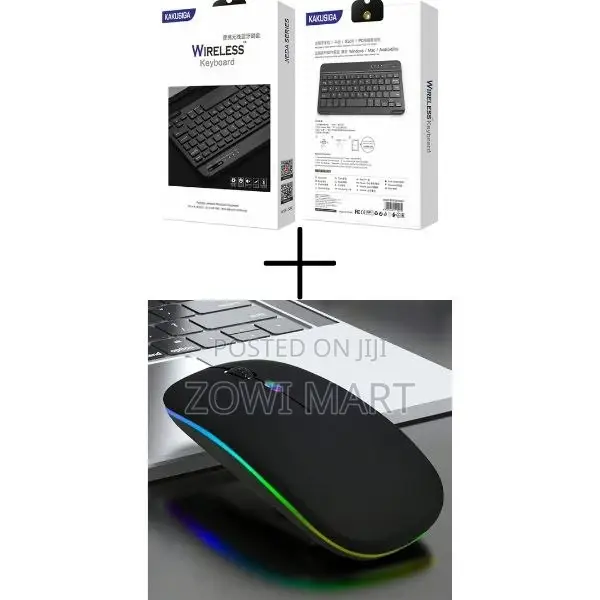 Rechargebel Bluetooth Keyboard and Mouse