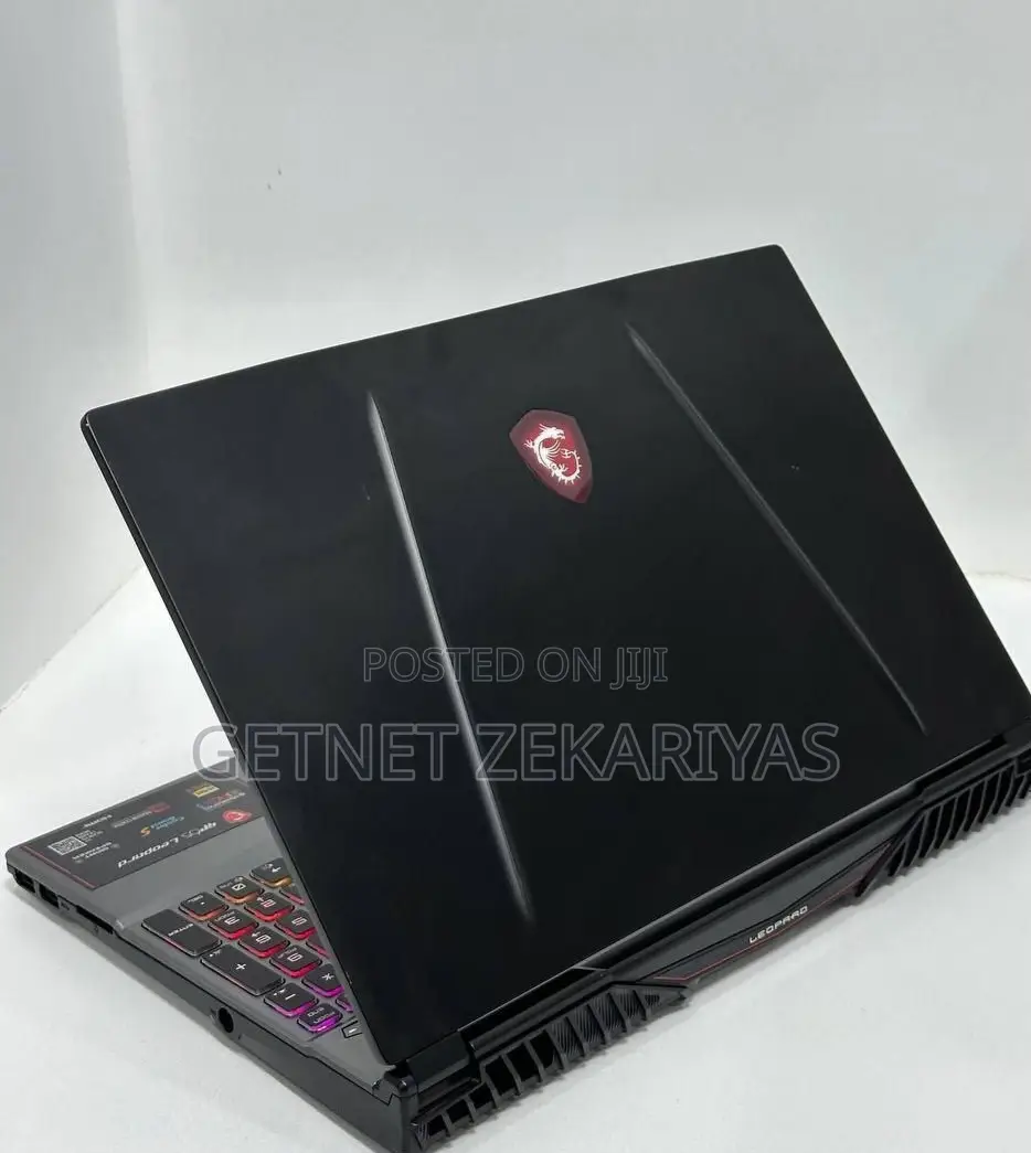 New Laptop MSI GP65 Leopard 16GB Intel Core I7 SSD 512GB