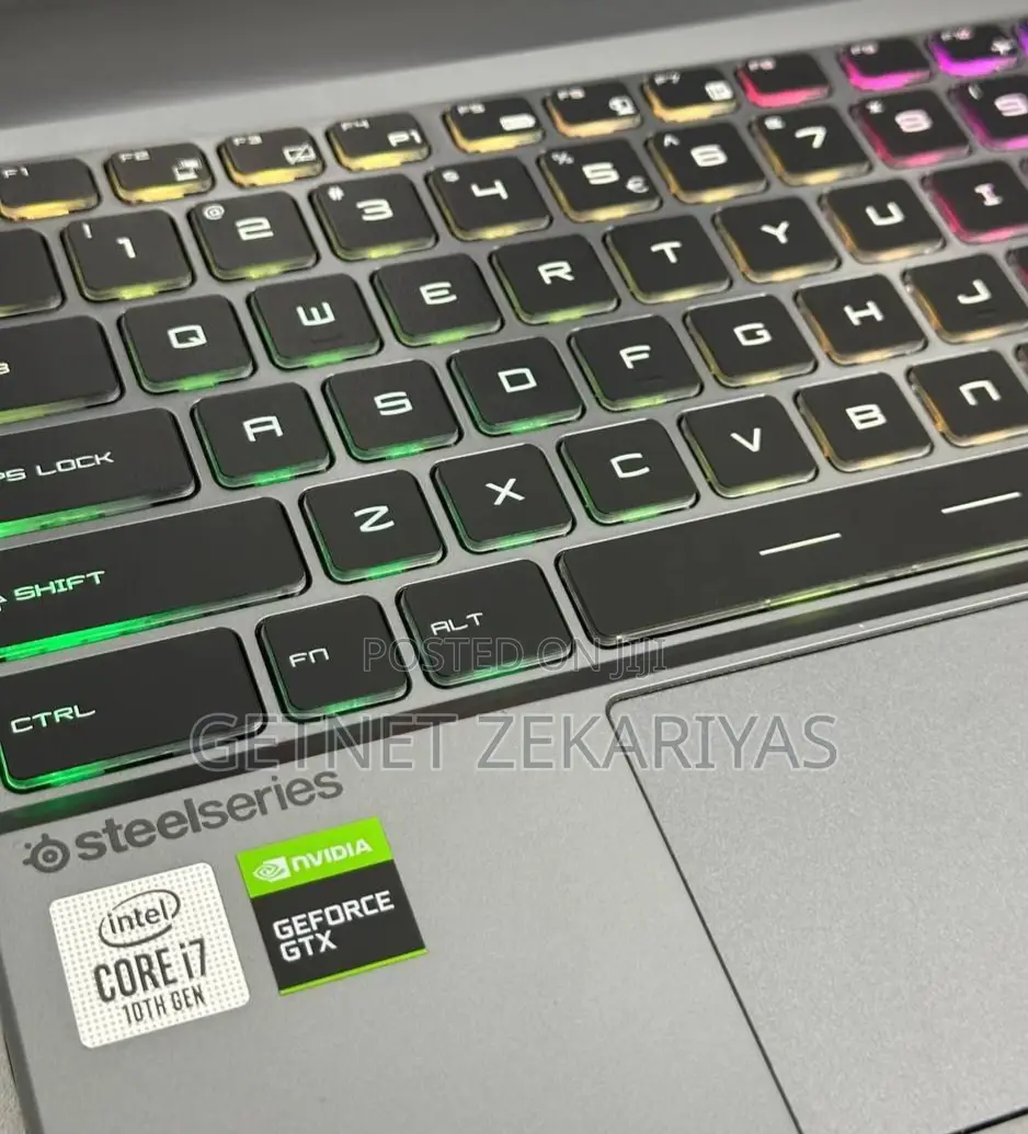 New Laptop MSI GP65 Leopard 16GB Intel Core I7 SSD 512GB