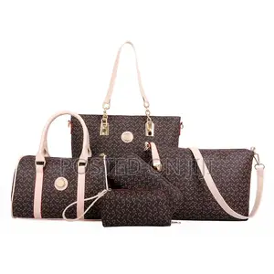 Designer New Brand Luxury Lady Handbag 6pc Set Composite Bag