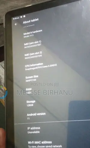 Photo - New Tablet 128 GB