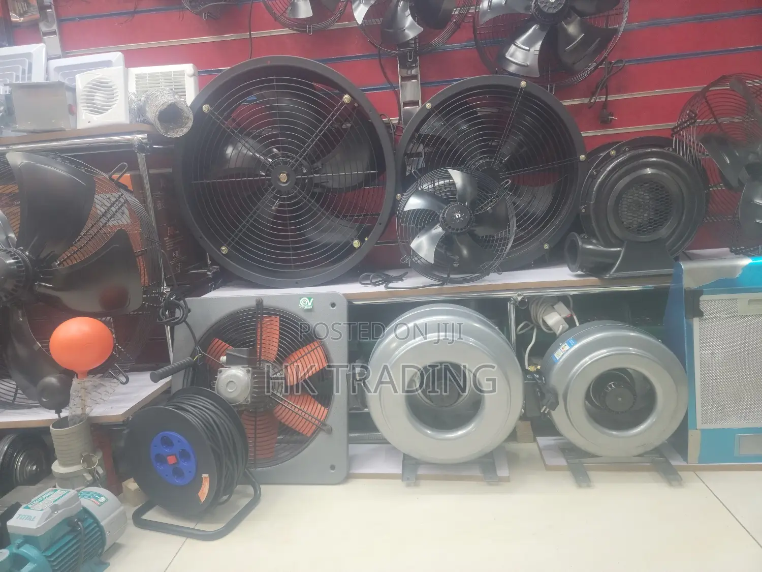 Industrial and Home Kitchen Fans
