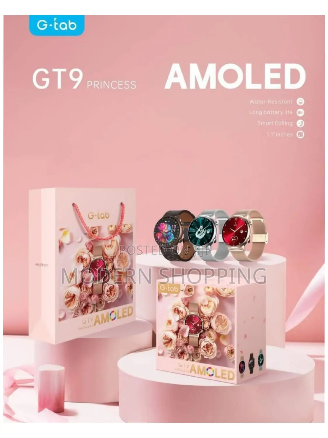 G-Tab GT9 Princess Smart Watch