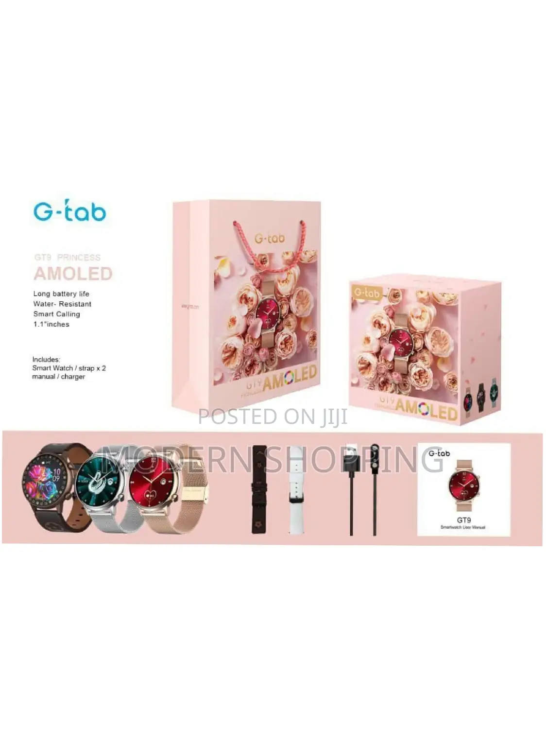 G-Tab GT9 Princess Smart Watch