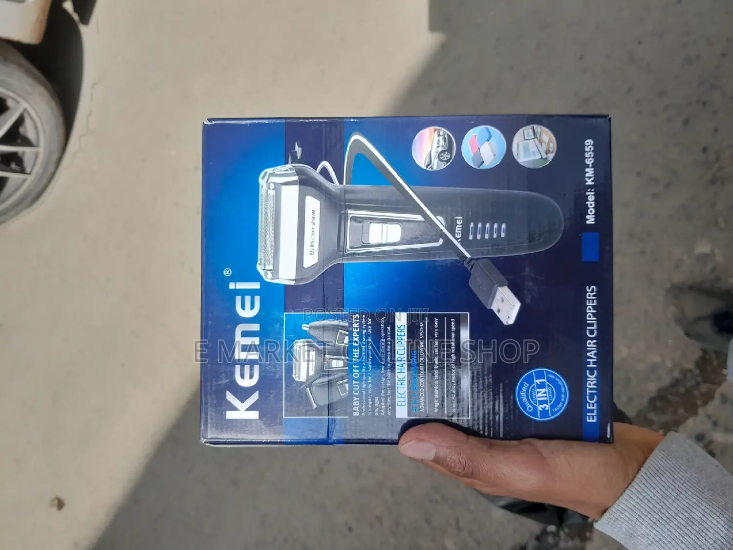Original 3 in 1 Kemei Clipper