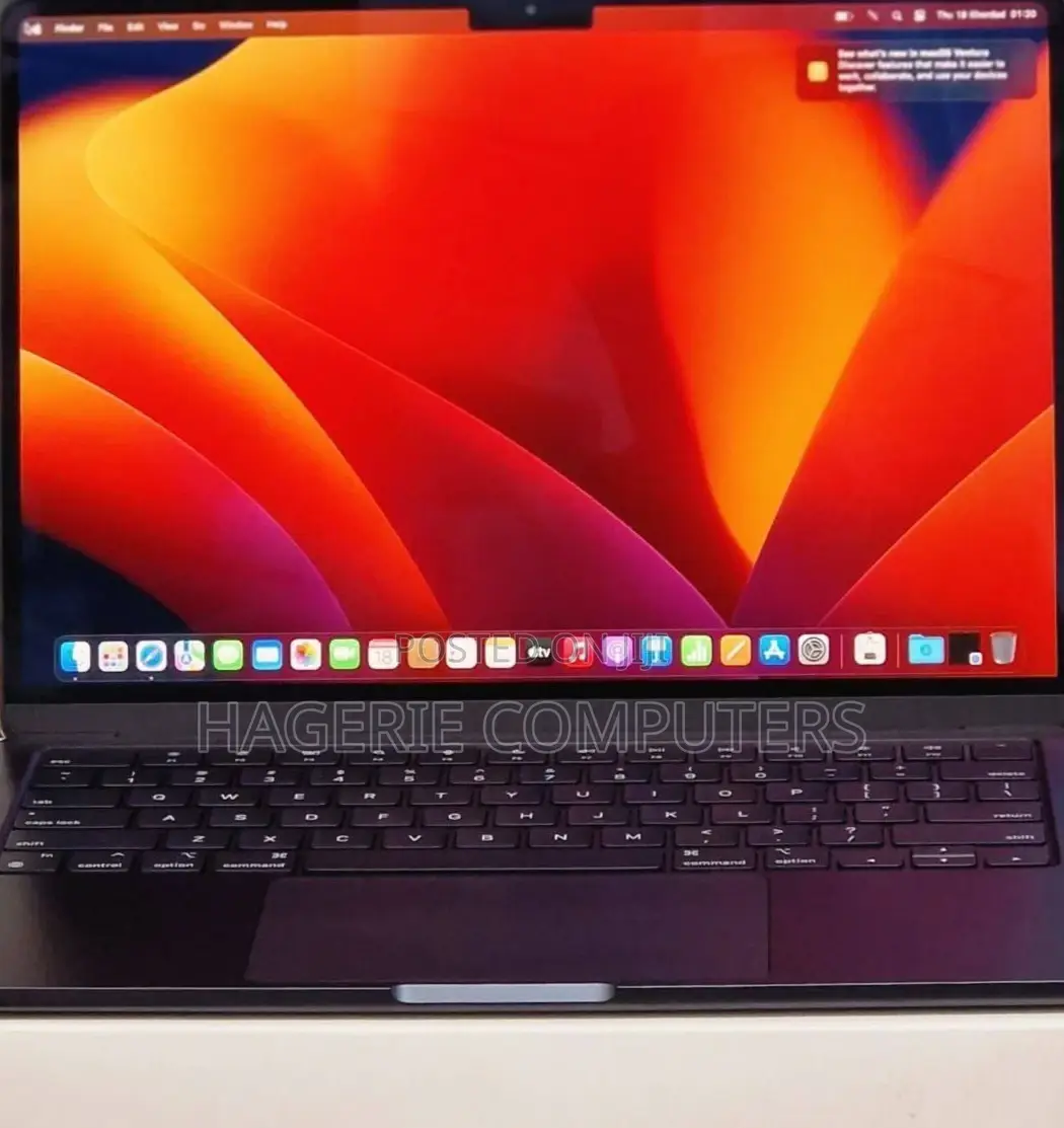 New Laptop Apple MacBook Air 2023 M2 8GB Apple M2 SSD 256GB