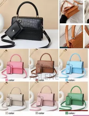 Photo - 2pcs Women Cross Body Hand Bag