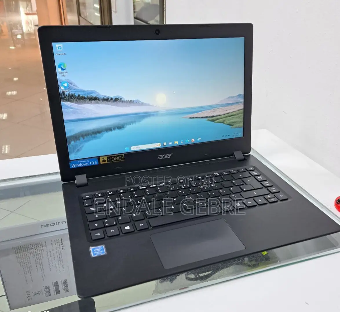 New Laptop Acer 4GB Intel Pentium SSD 60GB