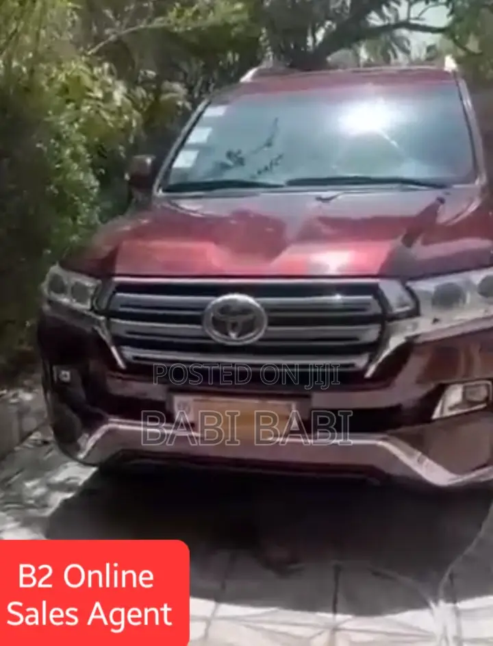 Toyota Land Cruiser 2018 Burgundy