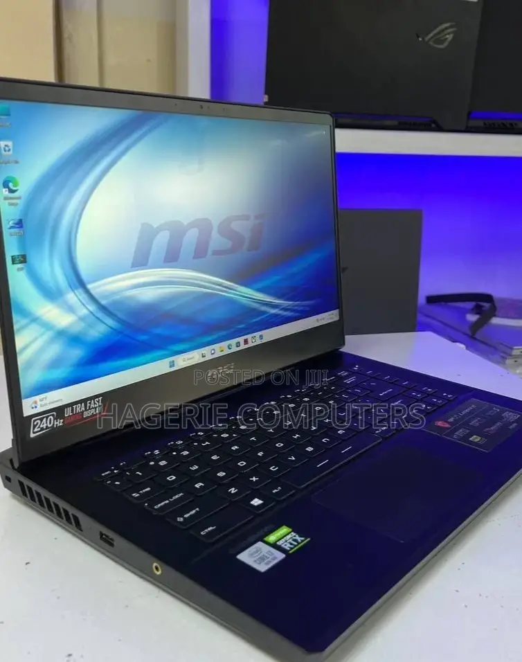 New Laptop MSI GP66 LEOPARD 10UG 16GB Intel Core I7 SSD 512GB