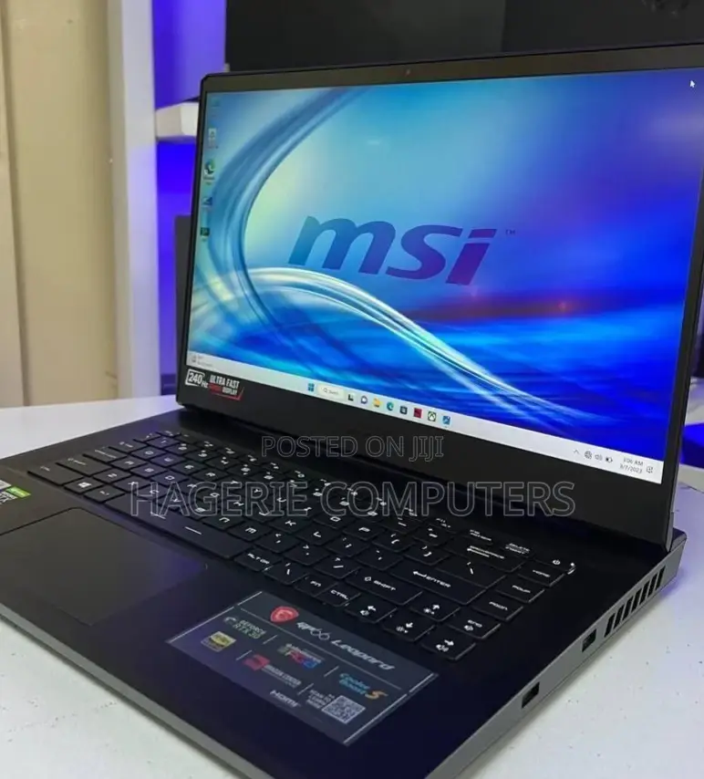 New Laptop MSI GP66 LEOPARD 10UG 16GB Intel Core I7 SSD 512GB