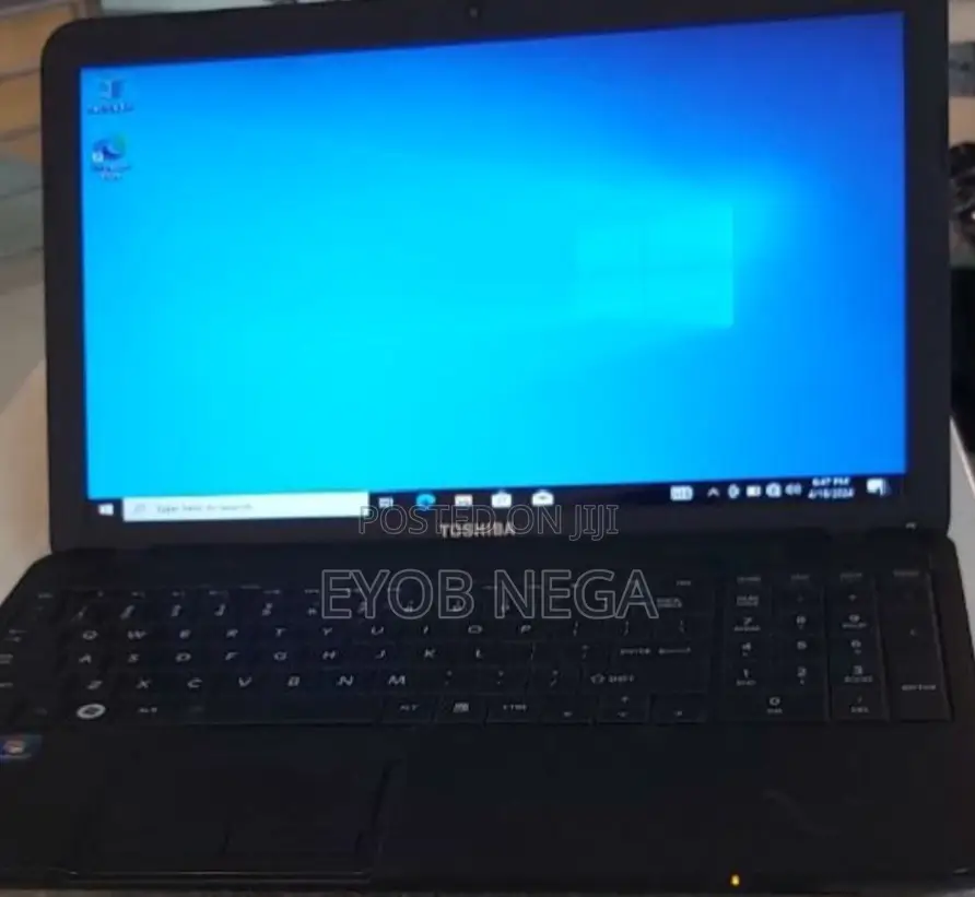 New Laptop Toshiba 4GB Intel Core I3 HDD 1T