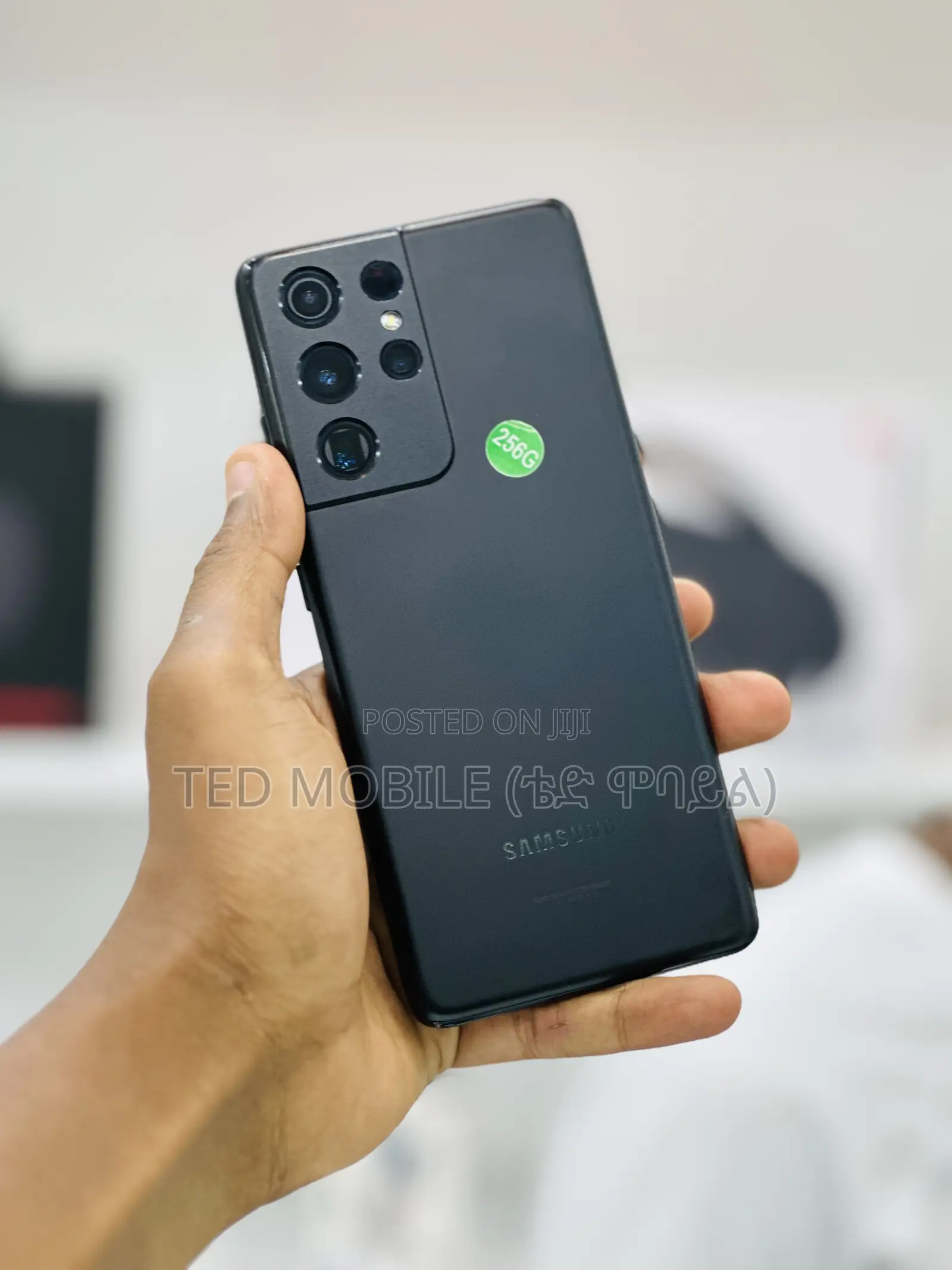 New Samsung Galaxy S21 Ultra 5G 256 GB Black