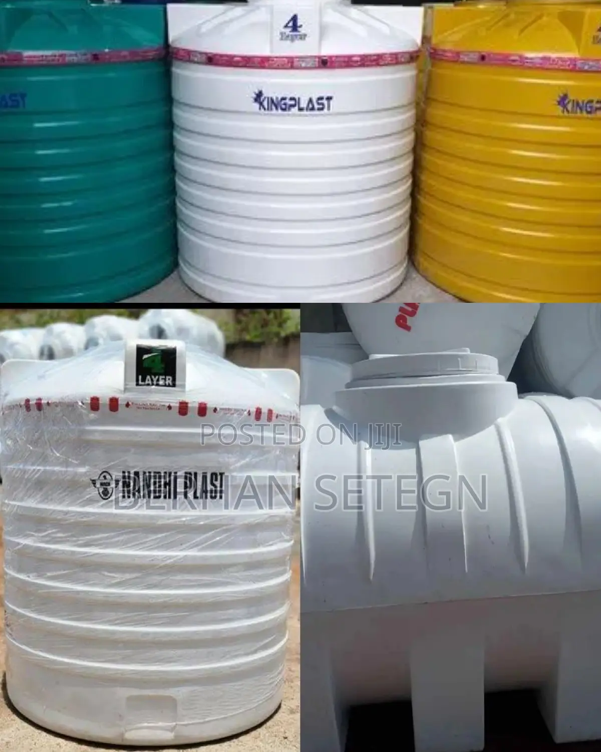 Tanker Plasto Vertical Water Tanker Roto Factory PLC