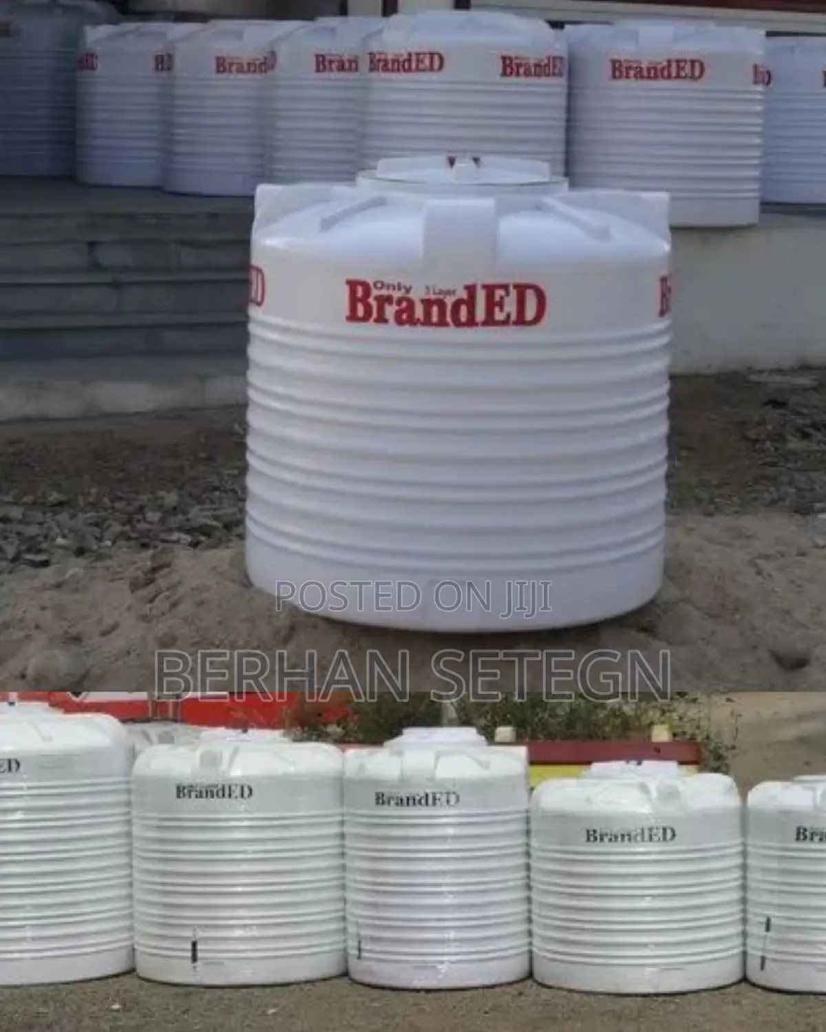 Vertical Water Tanker Plasto Tanker Roto