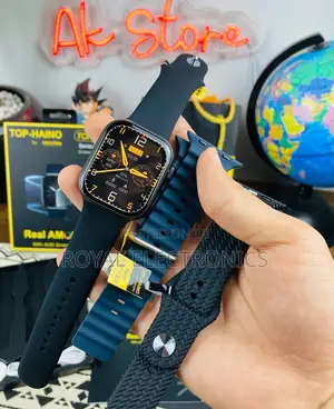 Photo - Hainoteko Germany Top-2 Real Amoled Series 9 Smart Watch