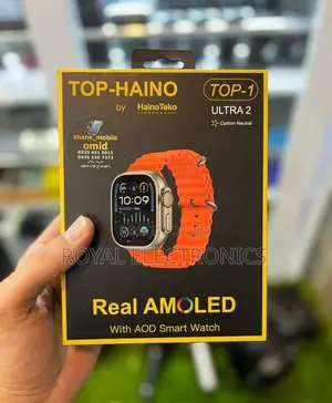 Hainoteko Germanyreal Amoled Top-1 Ultra - 2 Smart Watch