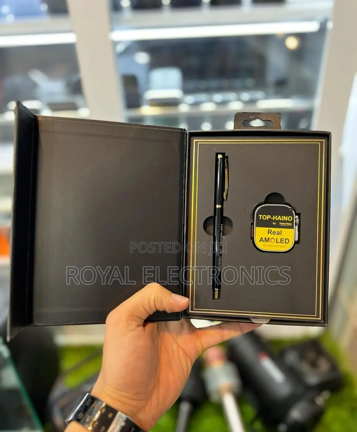 Hainoteko Germanyreal Amoled Top-1 Ultra - 2 Smart Watch