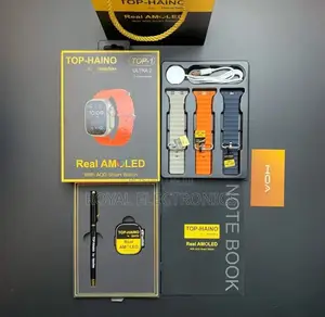 Hainoteko Germany Real-amoled Ultra2 2024 Model Smart Watch
