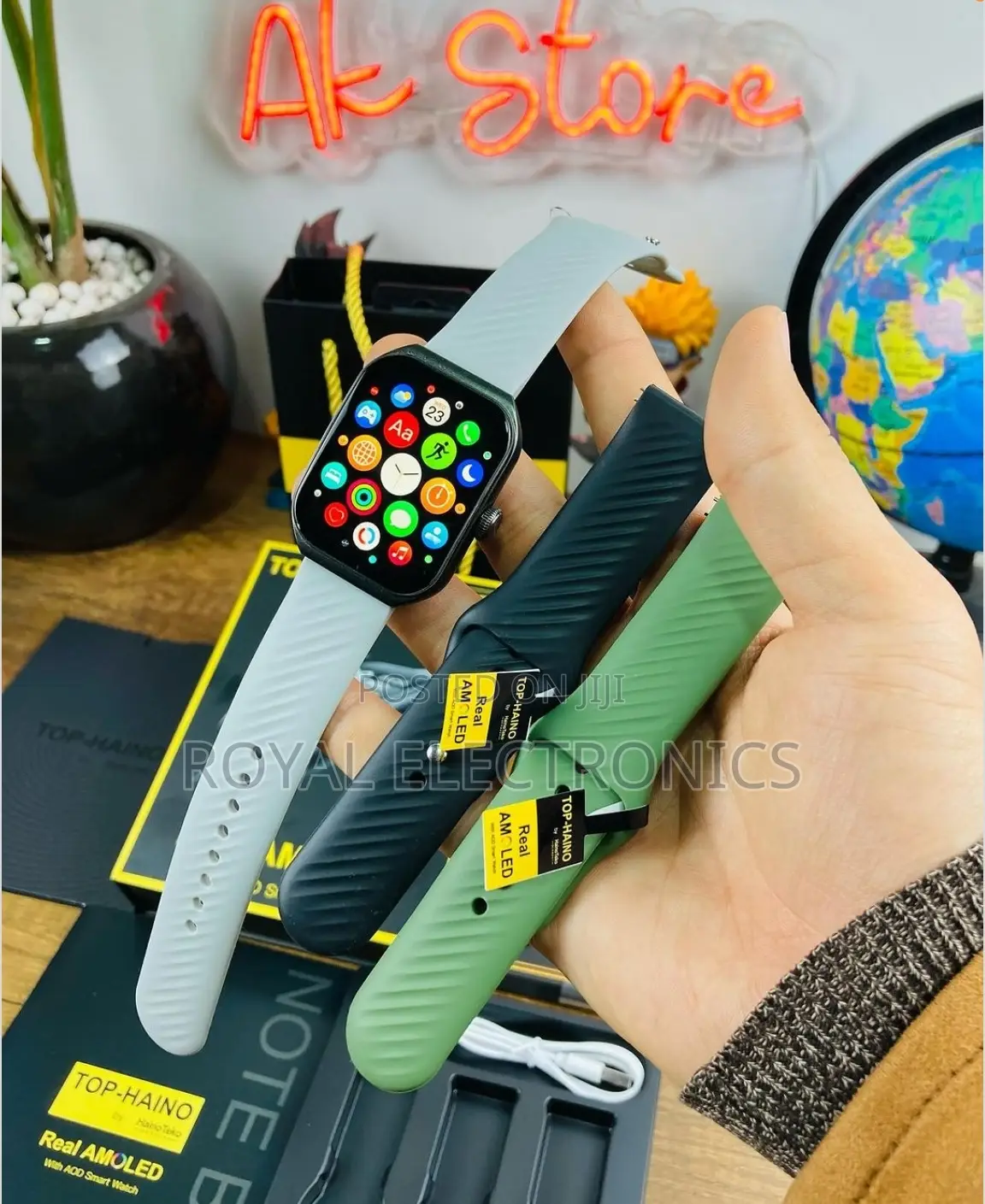 Hainoteko Germany Real Amoled Series 9 Smart Watch