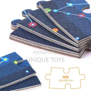 Round Educational Puzzle Set