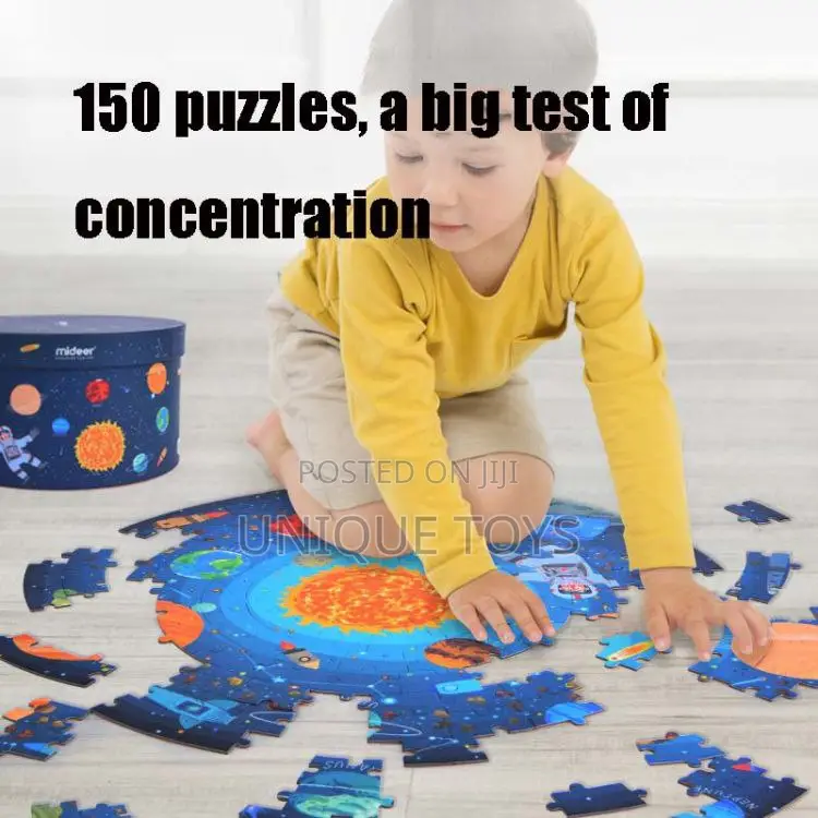 Round Educational Puzzle Set