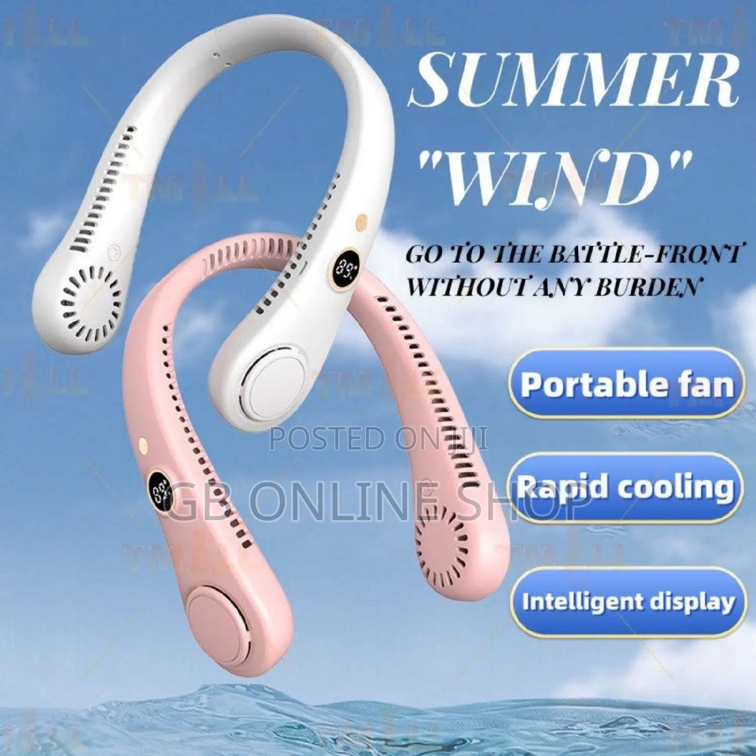 Portable Neck Cooler Fan