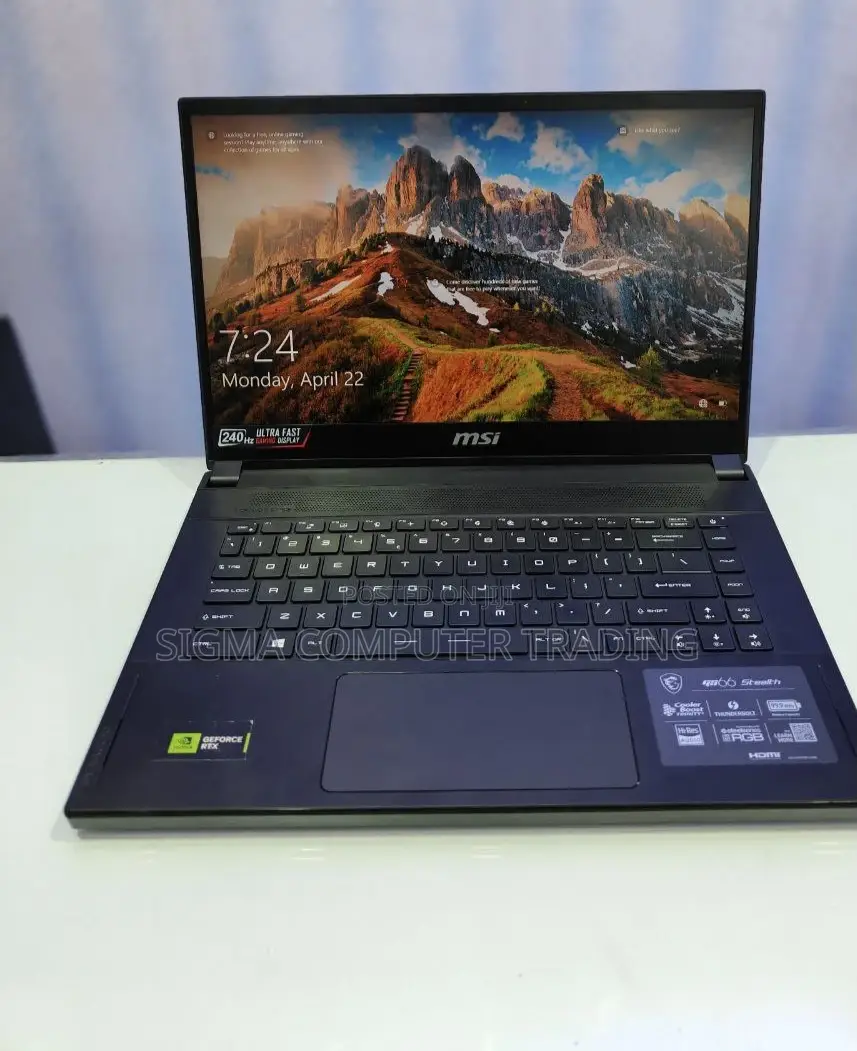 New Laptop MSI GF63 32GB Intel Core I9 SSD 1T