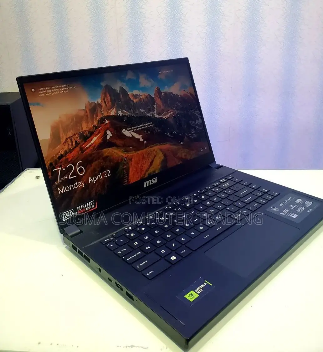 New Laptop MSI GF63 32GB Intel Core I9 SSD 1T