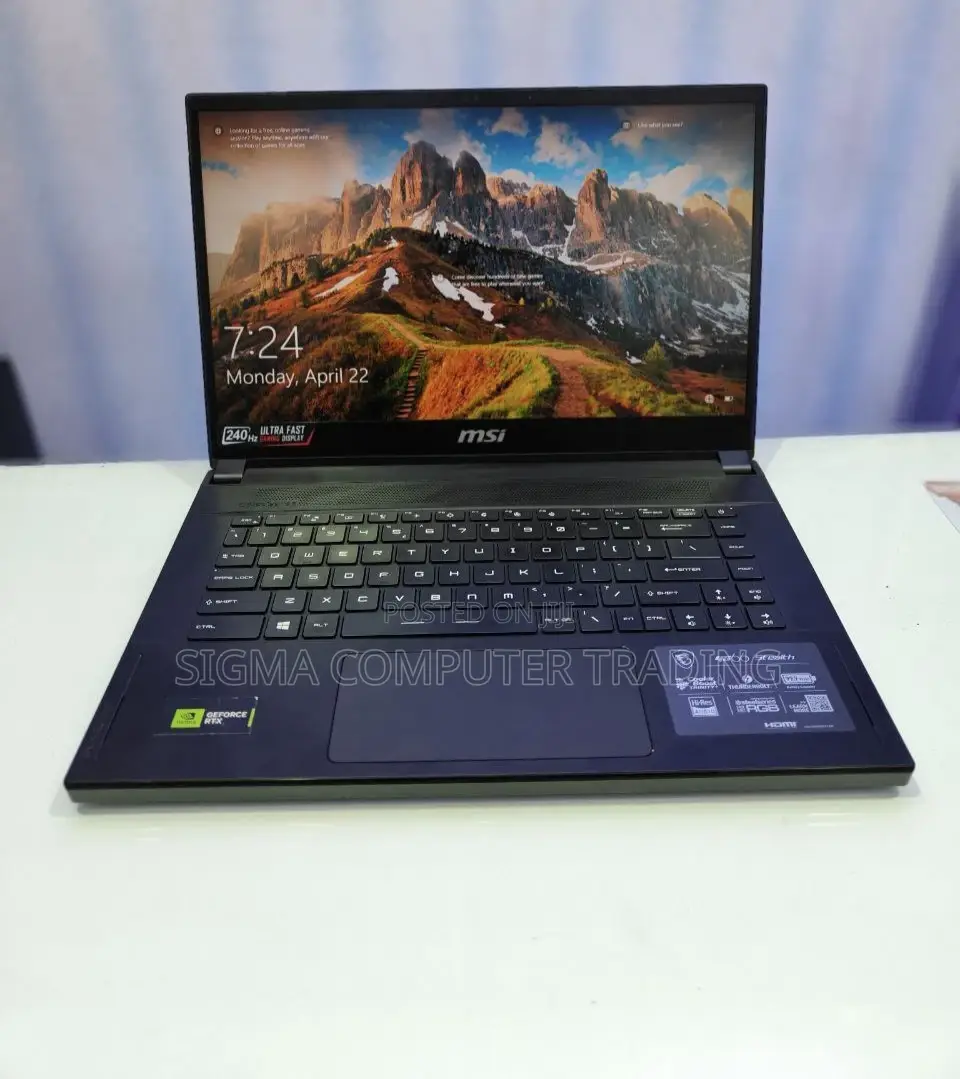 New Laptop MSI GF63 32GB Intel Core I9 SSD 1T