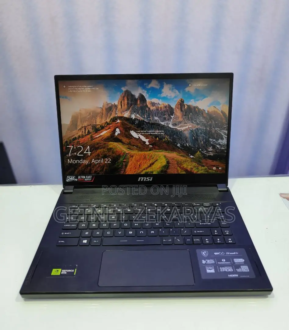New Laptop MSI GS66 Stealth 10SGS 32GB Intel Core I9 SSD 1T