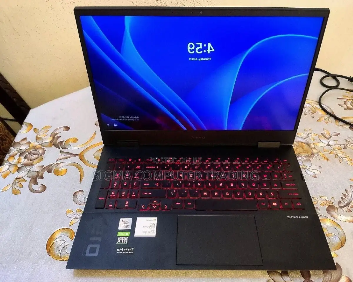 New Laptop HP Omen 15 16GB Intel Core I7 SSD 1T