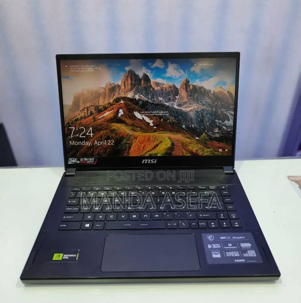 New Laptop MSI GS66 Stealth 10UH 32GB Intel Core I9 SSD 1T
