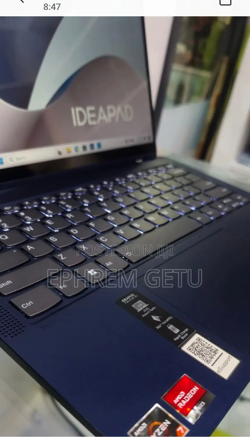 New Laptop Lenovo Ideapad 3 16GB AMD Ryzen 7 SSD 512GB