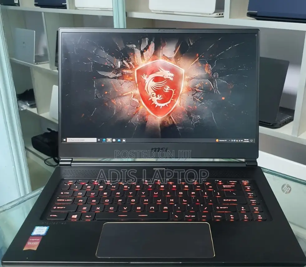 New Laptop MSI GS66 Stealth 10UG 16GB Intel Core I7 SSD 512GB
