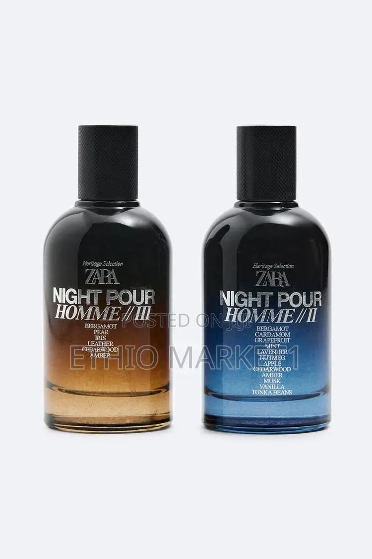 ZARA Night Pour Homme Ii + ZARA Night Pour Homme Iii