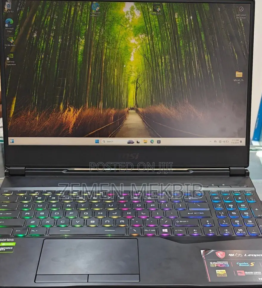 New Laptop MSI GP66 LEOPARD 10UG 16GB Intel Core I5 SSD 512GB