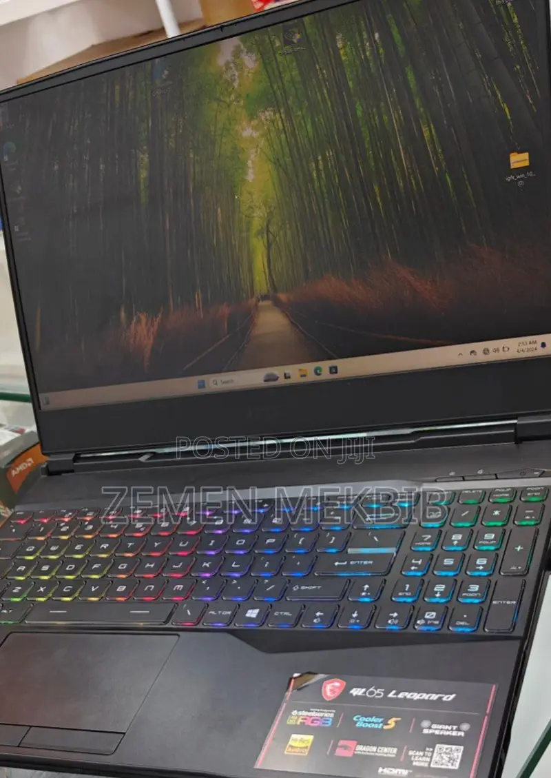 New Laptop MSI GP66 LEOPARD 10UG 16GB Intel Core I5 SSD 512GB