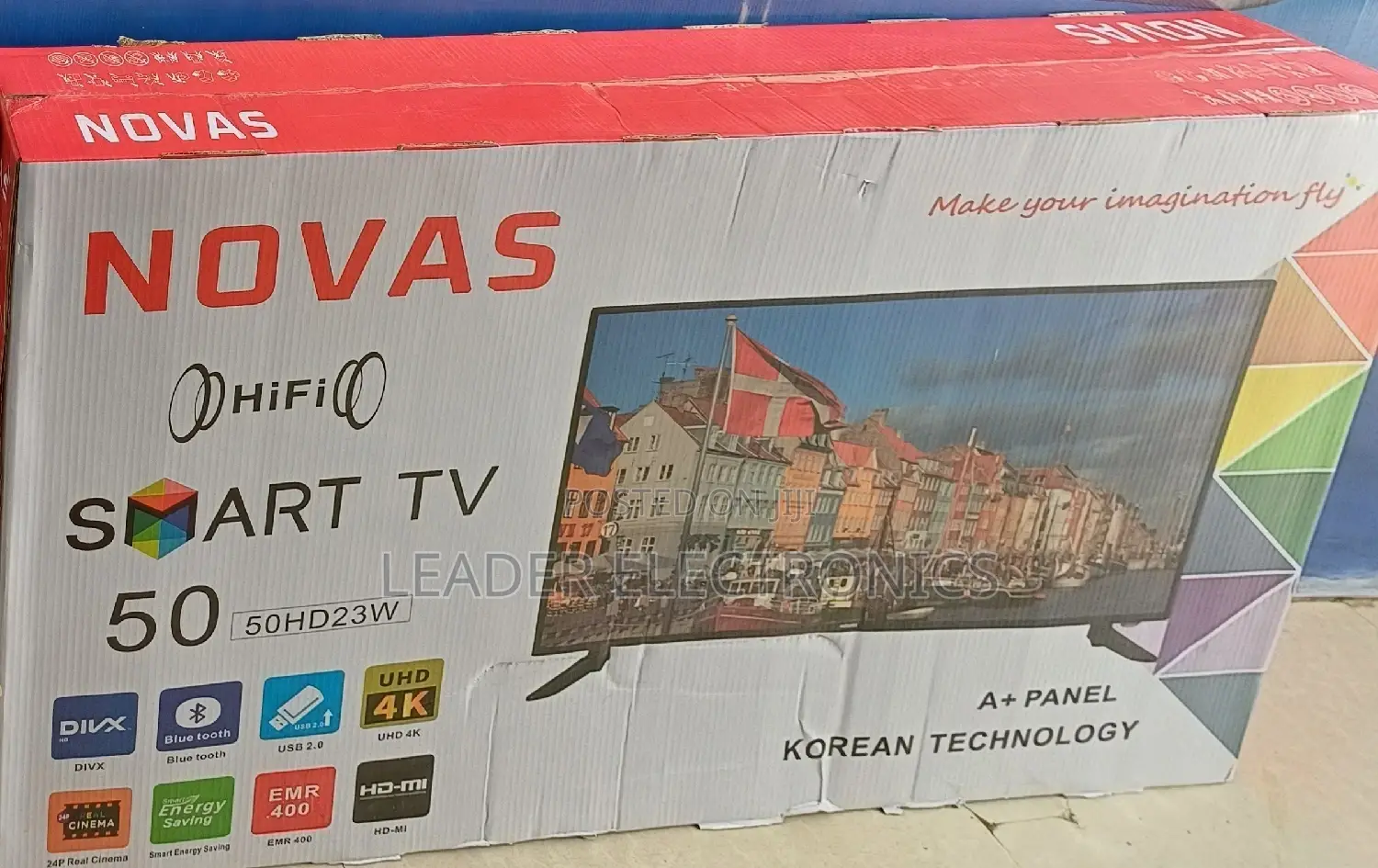 Novas Tv 50 Inch Smart Android Tv New Arrival 2025