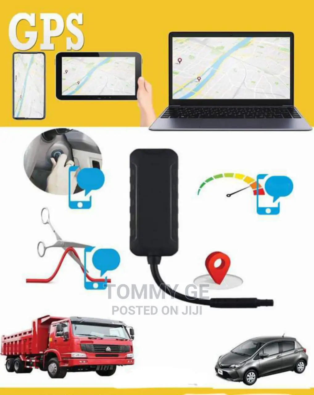 መኪና መቆጣጠርያ GPS ለመኪና ወይም ለሞተር መቆጣጠርያ በስልኮ ከየትም ቦታ