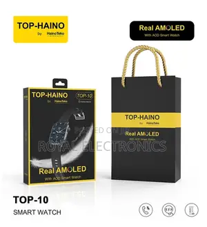 Hainoteko Germany Real-amoled Top-0 Smart Watch Super Light