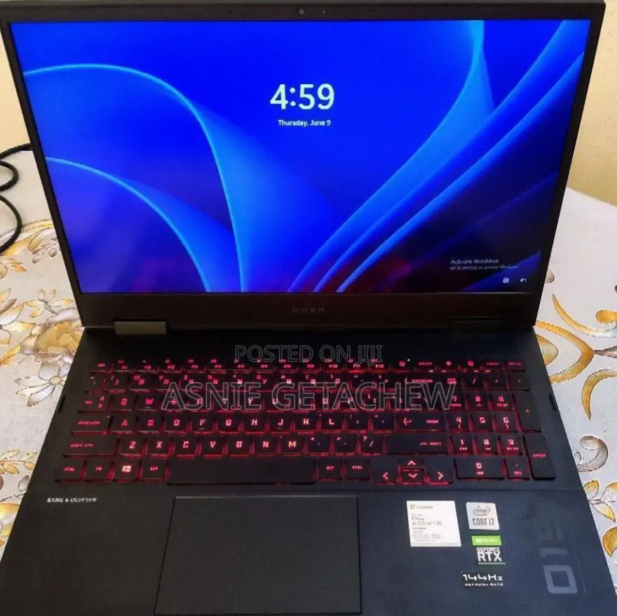 New Laptop HP Omen 15 16GB Intel Core I7 SSD 1T