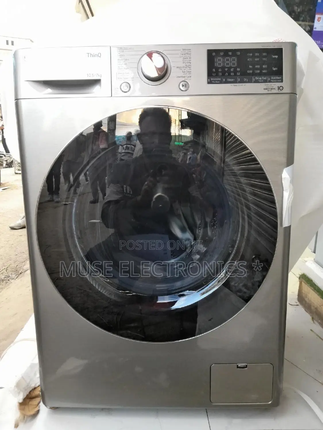 Lg 10.5 Kg/7kg Full Automatic Washing Machine