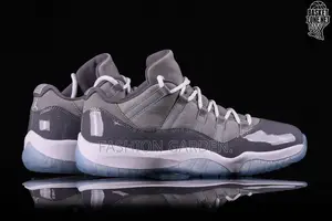 Original Air Jordan 11 Low Cool Grey Shoes for Men's