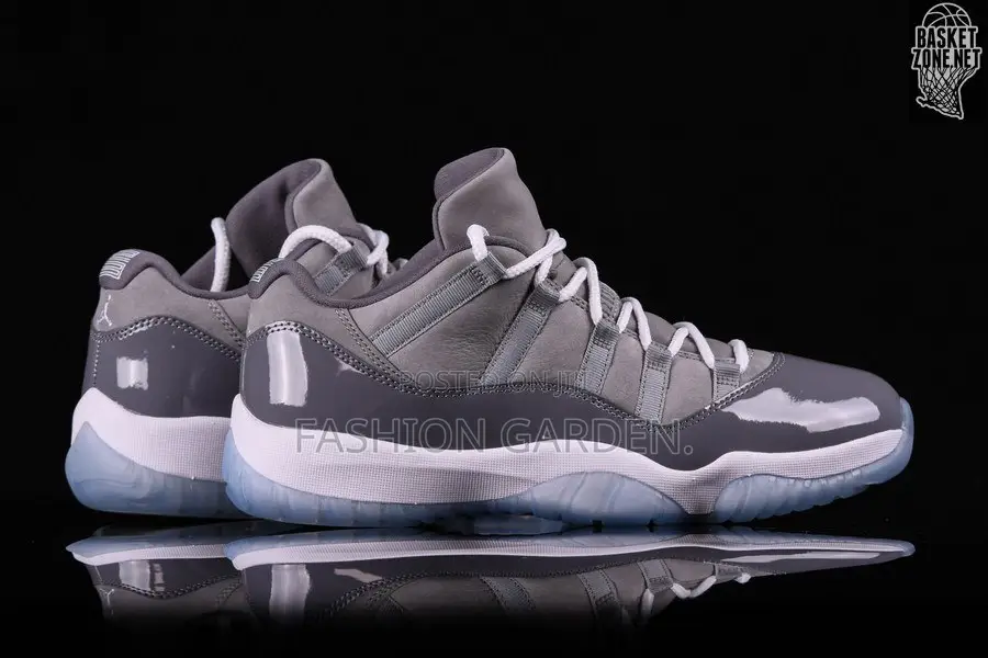 Original Air Jordan 11 Low Cool Grey Shoes for Men's